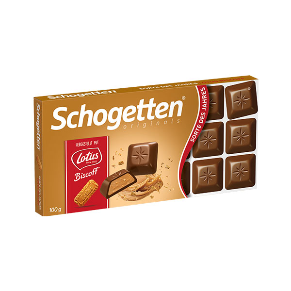 Schogetten Sorte des Jahres Lotus Biscoff