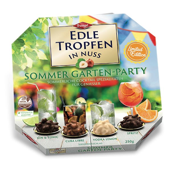 Edle Tropfen in Nuss Garten-Party 2023