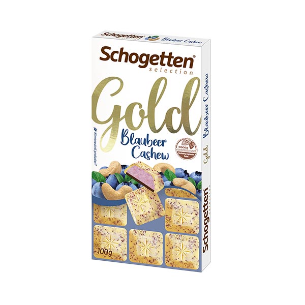 Schogetten Gold Blaubeer Cashew