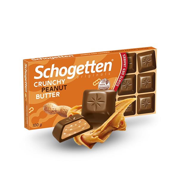 Schogetten Sorte des Jahres Crunchy Peanut Butter